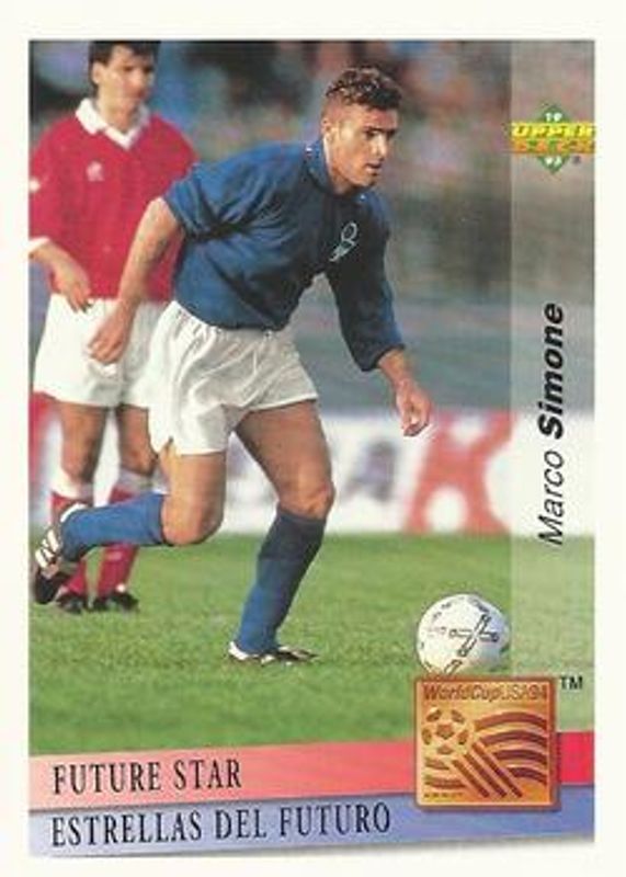 1993 Upper Deck World Cup Preview (English/Spanish) #FS12 Future Stars