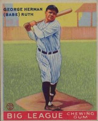 1933 Goudey #144 Base