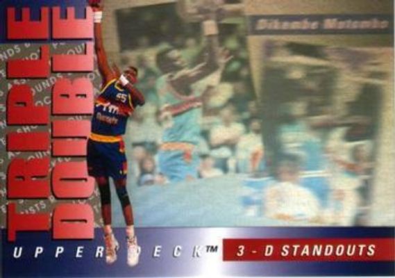 1993 Upper Deck French #TD8 Triple Double