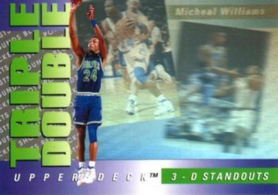 1993 Upper Deck French #TD4 Triple Double