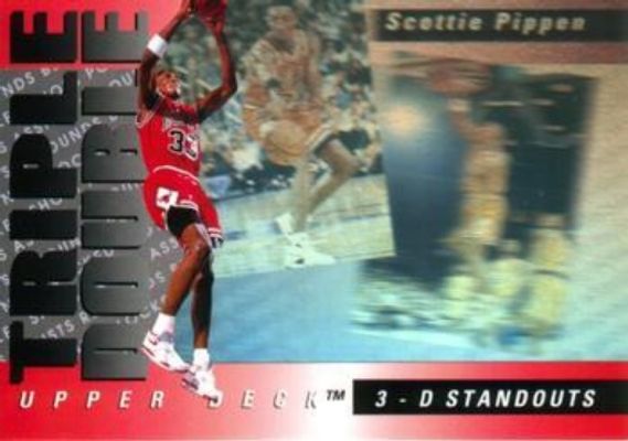 1993 Upper Deck French #TD3 Triple Double
