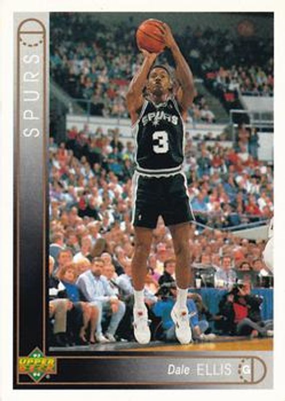 Dale Ellis 1993 Upper Deck Golden Grahams (French) #37 Base RAW