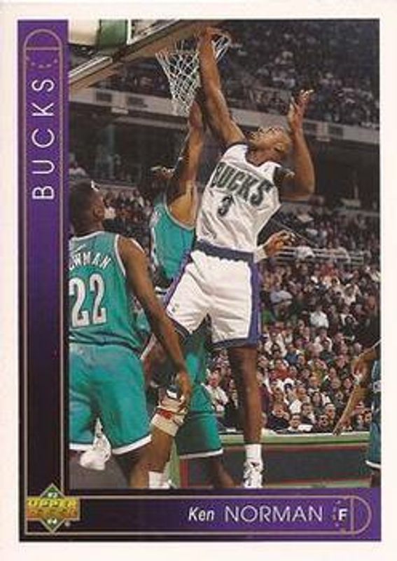 Ken Norman 1993 Upper Deck Golden Grahams (Portuguese) #34 Base