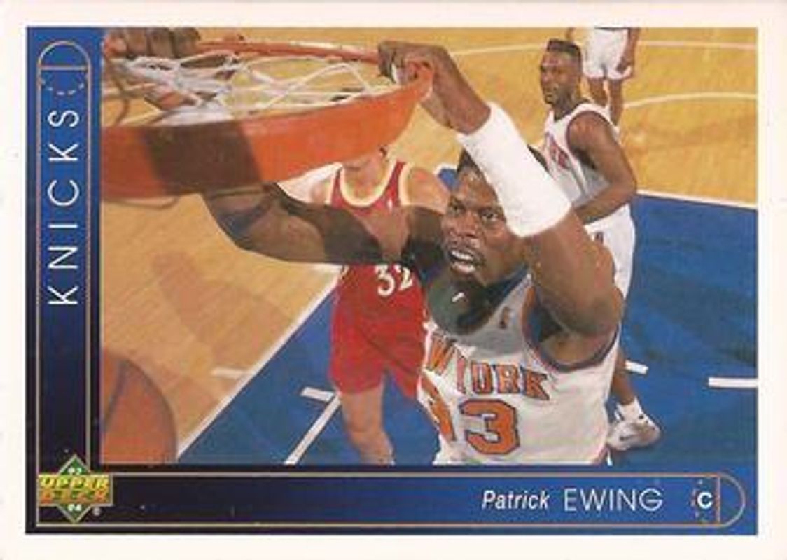 Patrick Ewing 1993 Upper Deck Golden Grahams (Portuguese) #4 Base RAW