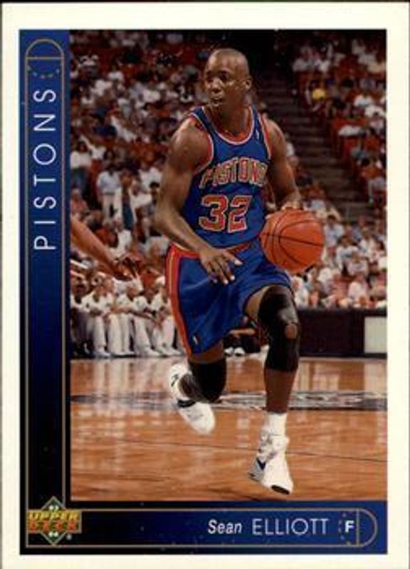 Sean Elliott 1993 Upper Deck Golden Grahams (Portuguese) #20 Base RAW