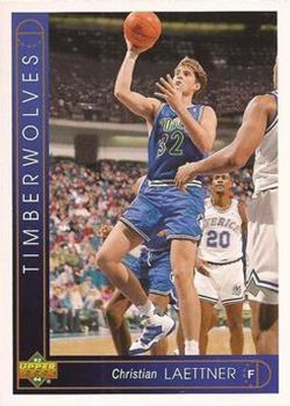 Christian Laettner 1993 Upper Deck Golden Grahams (Portuguese) #10 Base RAW