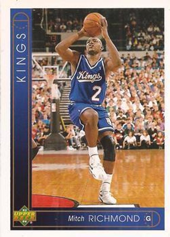 Mitch Richmond 1993 Upper Deck Golden Grahams (Portuguese) #23 Base RAW