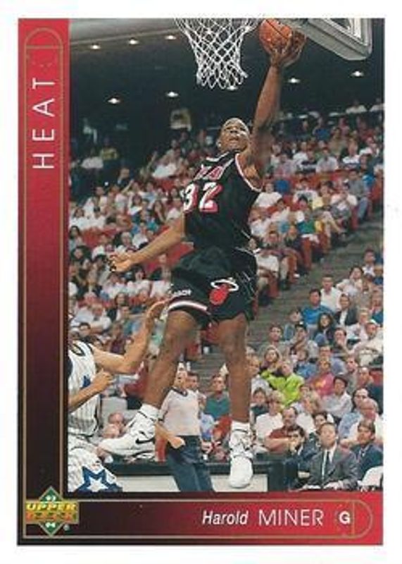 Harold Miner 1993 Upper Deck Golden Grahams (Portuguese) #35 Base RAW
