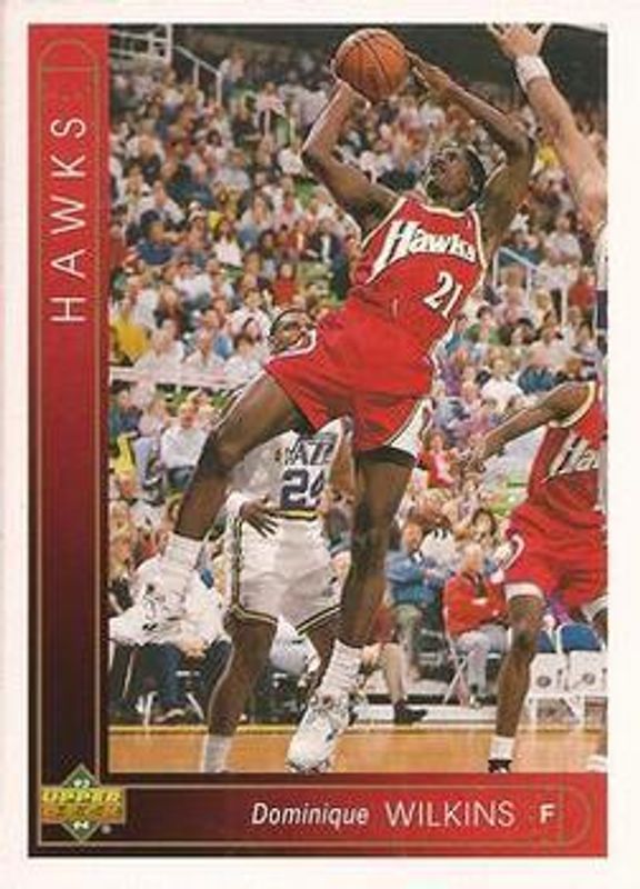 Dominique Wilkins 1993 Upper Deck Golden Grahams (Portuguese) #11 Base RAW