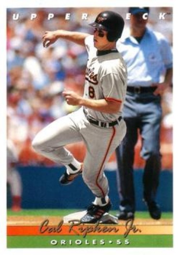 Cal Ripken, Jr. 1993 Upper Deck #585 Gold Hologram Price Guide - Sports ...
