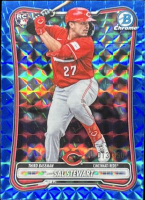 2026 Bowman Chrome #48 Blue Geometric Refractor /150