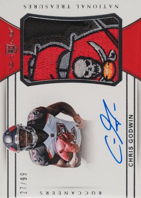 2017 National Treasures #190 Rookie Patch Auto /99