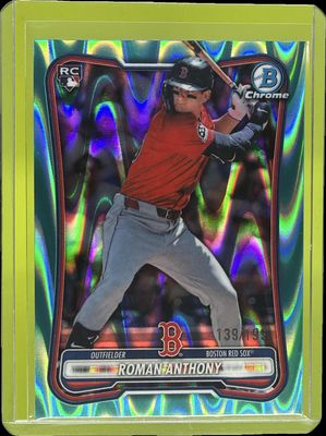 2026 Bowman Chrome #43 Aqua RayWave Refractor /199