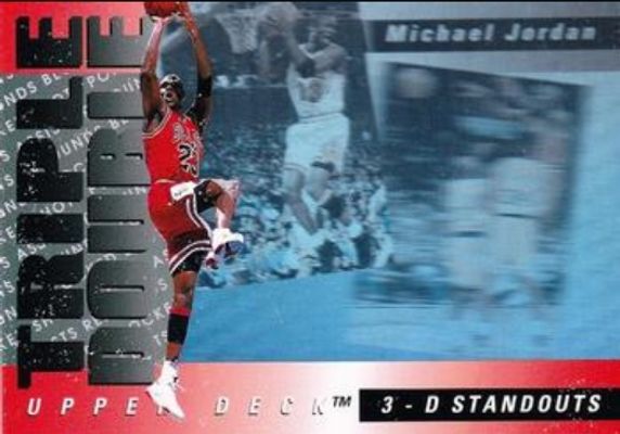 1993 Upper Deck Spanish #TD2 Triple Double