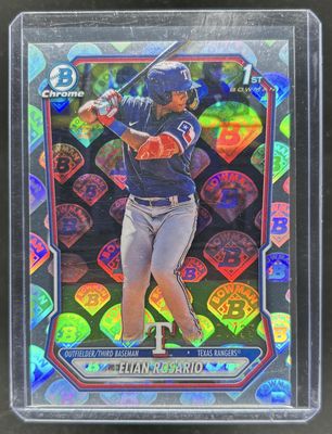 2026 Bowman Chrome #BCP-241 Chrome Prospects - Bowman Logofractor /35 (1st)