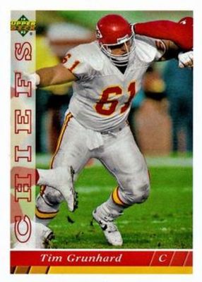 1993 Upper Deck Kansas City Chiefs #KC21 Base