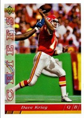 1993 Upper Deck Kansas City Chiefs #KC9 Base