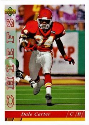 1993 Upper Deck Kansas City Chiefs #KC7 Base