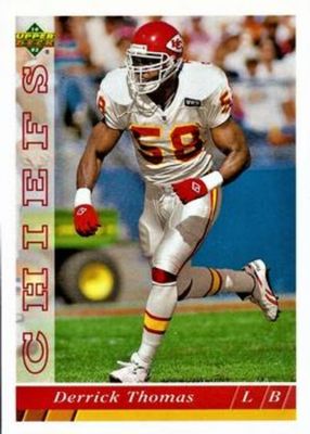 1993 Upper Deck Kansas City Chiefs #KC10 Base