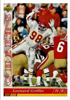 1993 Upper Deck Kansas City Chiefs #KC17 Base