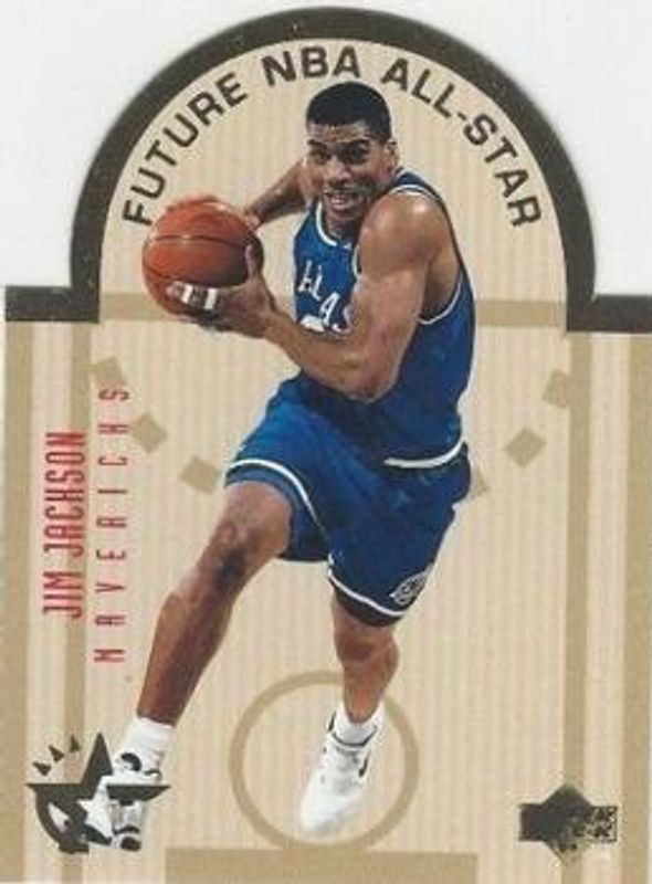 Jim Jackson 1993 Upper Deck Special Edition #W1 Western Conference All Stars RAW