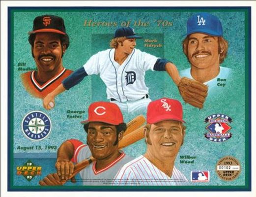 1993 Upper Deck Heroes of Baseball Base /53600