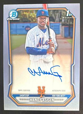 2026 Bowman Chrome #CPA-WA Chrome Prospect Autographs (1st)