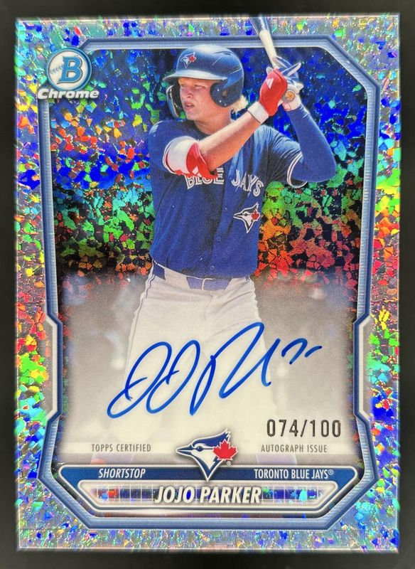 2026 Bowman Chrome #CPA-JPA Chrome Prospect Autographs - Mini-Diamond Refractor /100