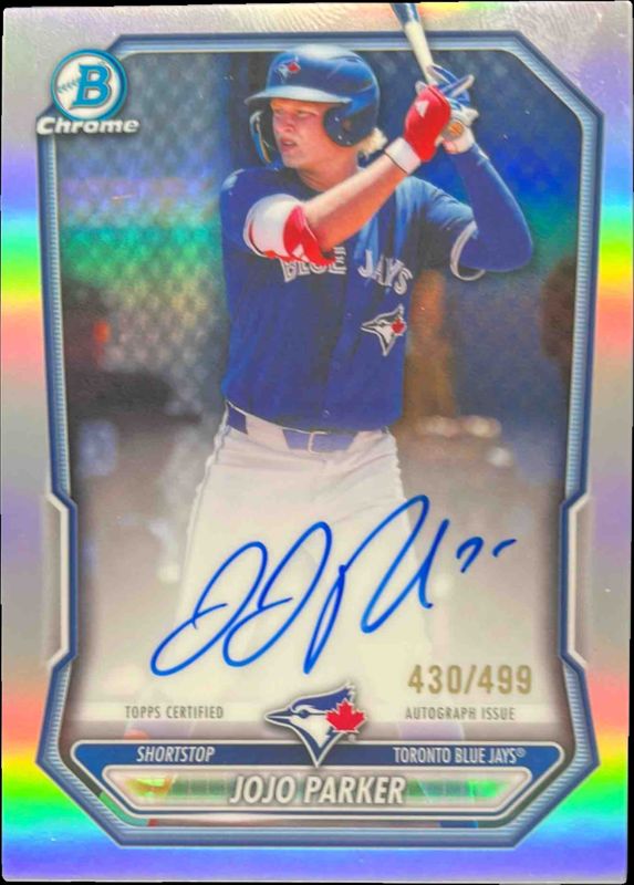2026 Bowman Chrome #CPA-JPA Chrome Prospect Autographs - Refractor /499