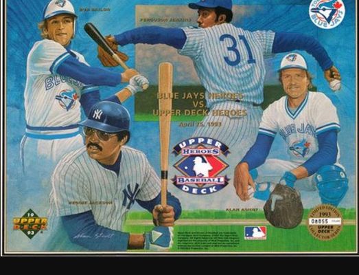 1993 Upper Deck Heroes of Baseball Base /53600