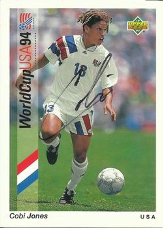 1993 Upper Deck World Cup Preview (English/Spanish) #13 USA Autographed Factory
