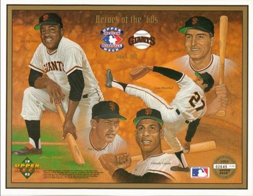 1993 Upper Deck Heroes of Baseball Base /53600
