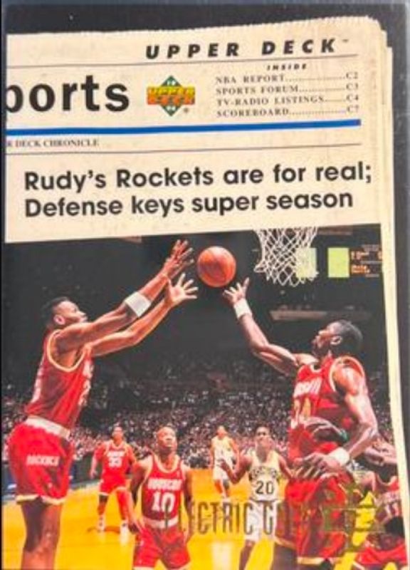 1993 Upper Deck Special Edition #208 Electric Court Gold