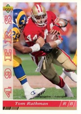 1993 Upper Deck San Francisco 49ers #SF23 Base