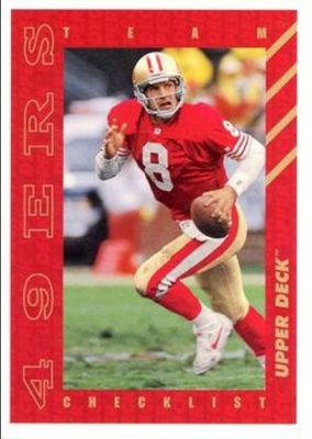 1993 Upper Deck San Francisco 49ers #SF25 Base