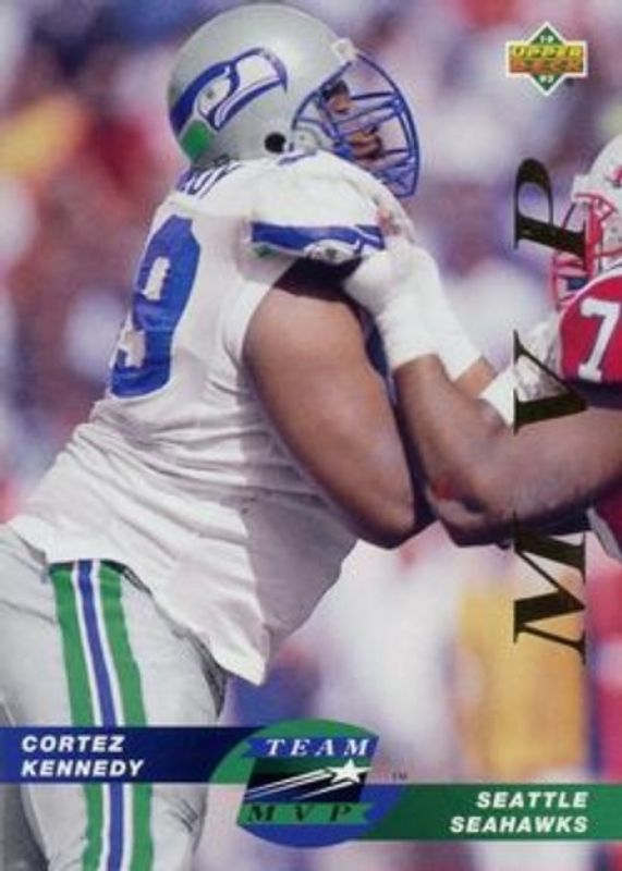 Cortez Kennedy 1993 Upper Deck #TM26 Team MVP RAW
