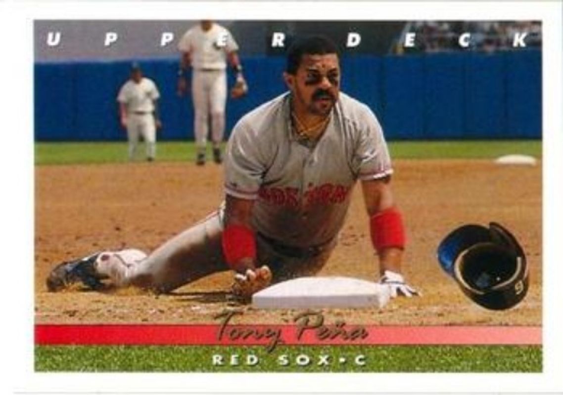 Tony Pena 1993 Upper Deck #185 Gold Hologram RAW