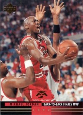 1993 Upper Deck #MJ6 Michael Jordan Mr. June