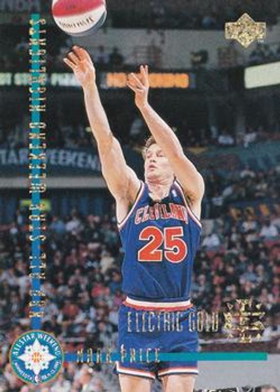 Mark Price 1993 Upper Deck Special Edition #198 Electric Court Gold RAW
