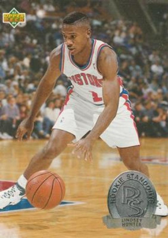 Lindsey Hunter 1993 Upper Deck #RS14 Rookie Standouts RAW