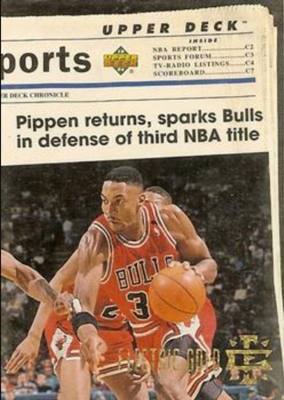 1993 Upper Deck Special Edition #202 Electric Court Gold