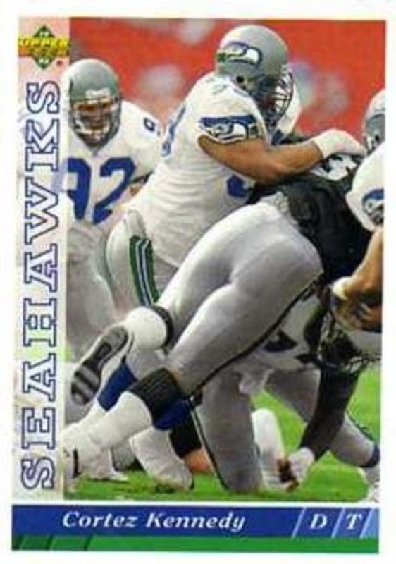 Cortez Kennedy 1993 Upper Deck #242 Base RAW