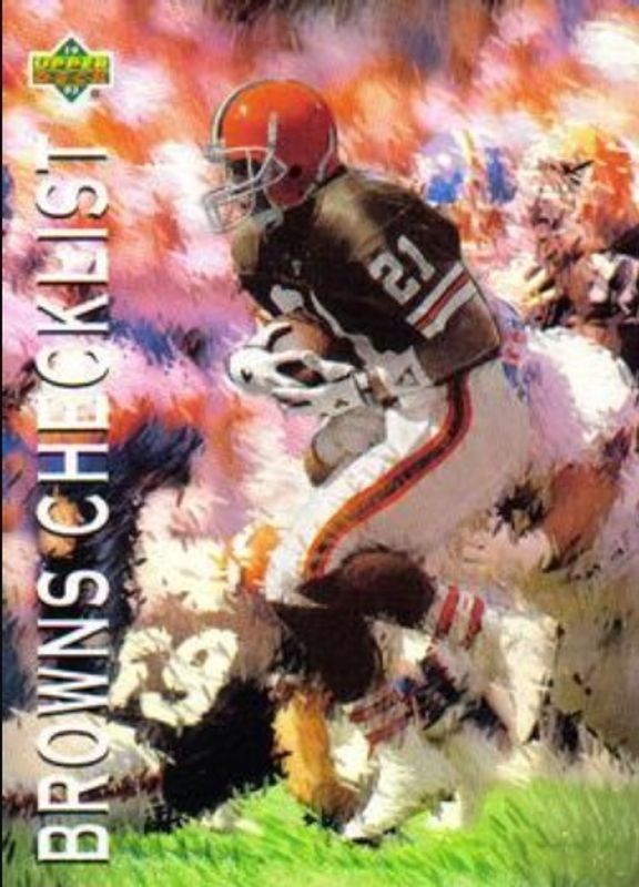 Checklist 1993 Upper Deck #67 Base RAW