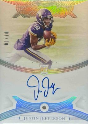 2020 Flawless #RGS-JJE Rookie Gems Signatures - Diamond /10