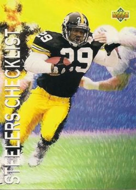 Checklist 1993 Upper Deck #89 Base RAW