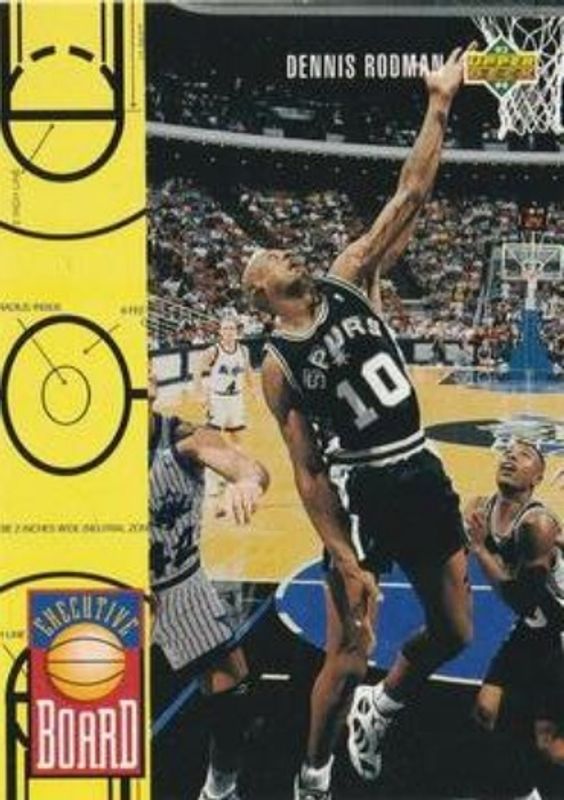 Dennis Rodman 1993 Upper Deck #421 Base RAW