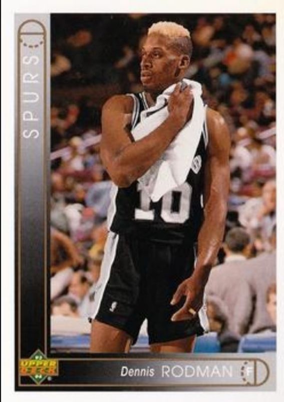 Dennis Rodman 1993 Upper Deck #396 Base RAW