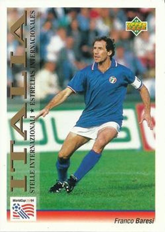 1993 Upper Deck World Cup Preview (Spanish/Italian) #115 Base
