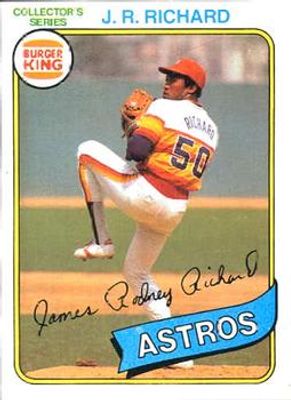 1980 Topps Burger King Pitch, Hit & Run #8 Base