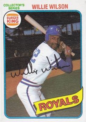 1980 Topps Burger King Pitch, Hit & Run #33 Base